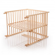 Maxi/Boxspring kiságy átalakító szett - natúr natúr